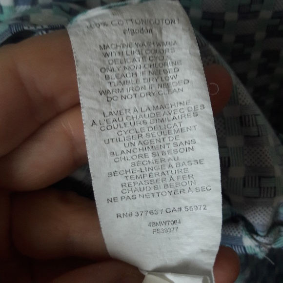 Short Sleeve Casual Button Down - Picture 6 of 7